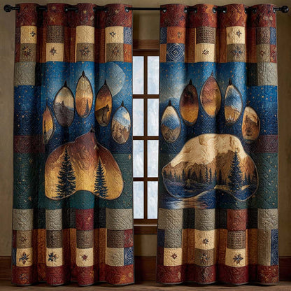 Rustic Journey Quilted Curtains NCU0NXD915