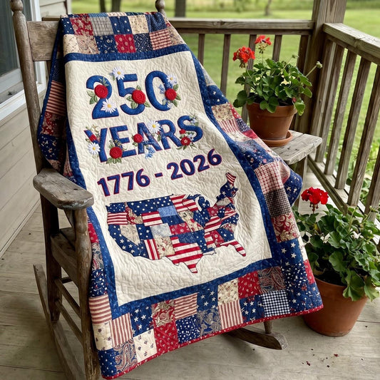 Rustic Liberty Quilted Blanket NCU0DV2108