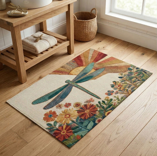 Rustic Meadow Radiance Bathroom Mat NCU0PTT3017