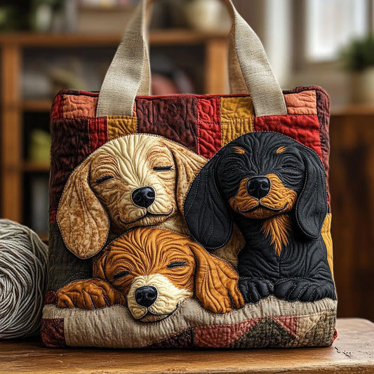 Rustic Nap Time Quilted Tote Bag NCU0LDH112