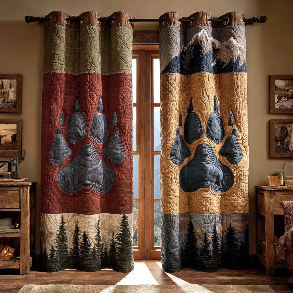 Rustic Paw Curtains NCU0NTV853