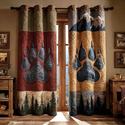 Rustic Paw Curtains NCU0NTV853