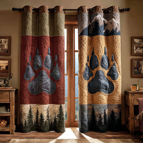 Rustic Paw Curtains NCU0NTV853