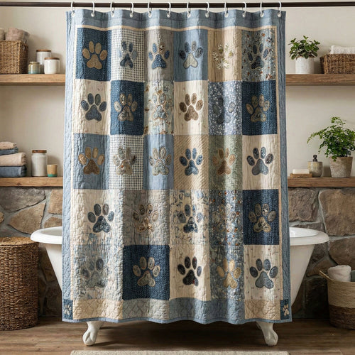 Rustic Paw Shower Curtain NCU0NNT2921