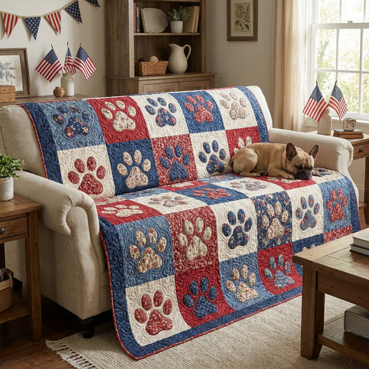 Rustic Paws Quilted Blanket NCU0NTV1078