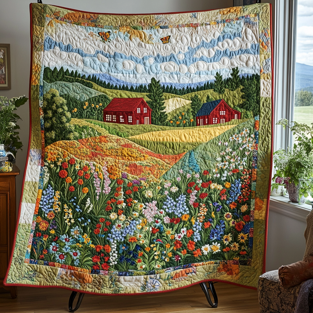 Rustic Retreat Quilted Blanket NCU0NVH083