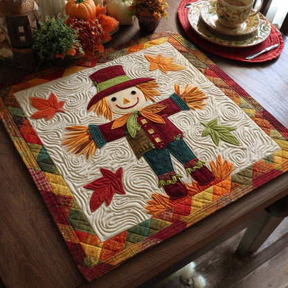 Rustic Scarecrow Magic Quilted Table Topper NCU0NNT1234