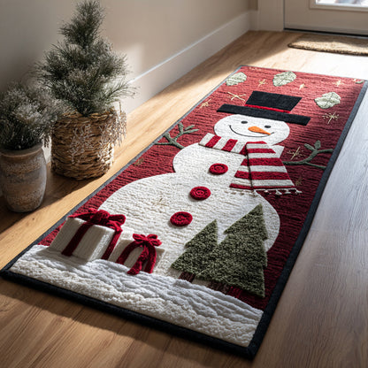 Rustic Snowman Runner Carpet NCU0HH1081