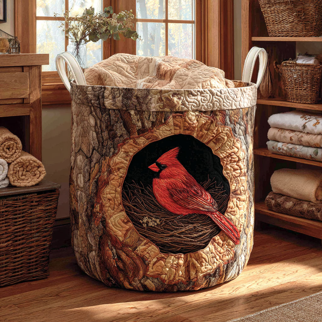 Rustic Song Quilted Laundry Basket NCU0NTV672