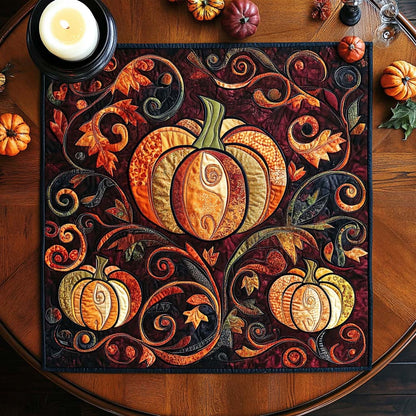 Rustic Spice Harvest Quilted Table Topper NCU0NXD071