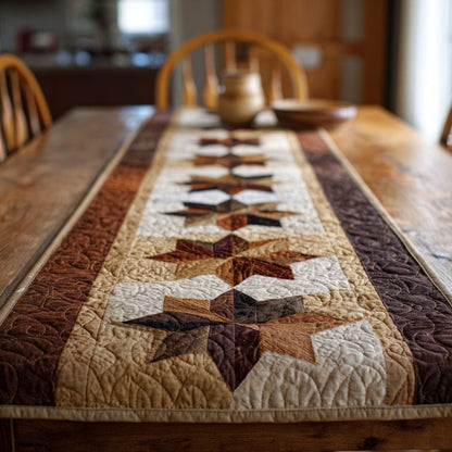 Rustic Starline Quilted Table Runner NCU0NTV835