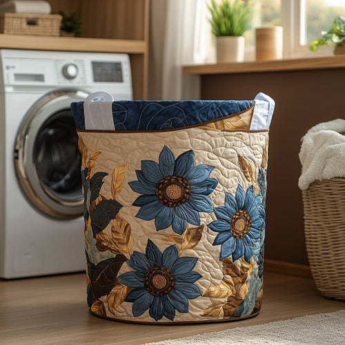 Rustic Sun Quilted Laundry Basket NCU0DV584