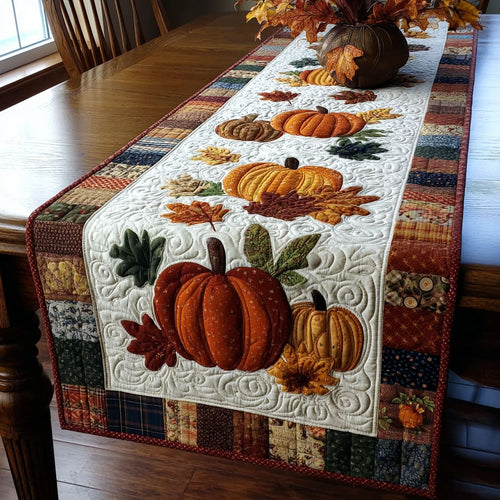 Rustic Sunflower Charm Quilted Table Runner NCU0PTT3269