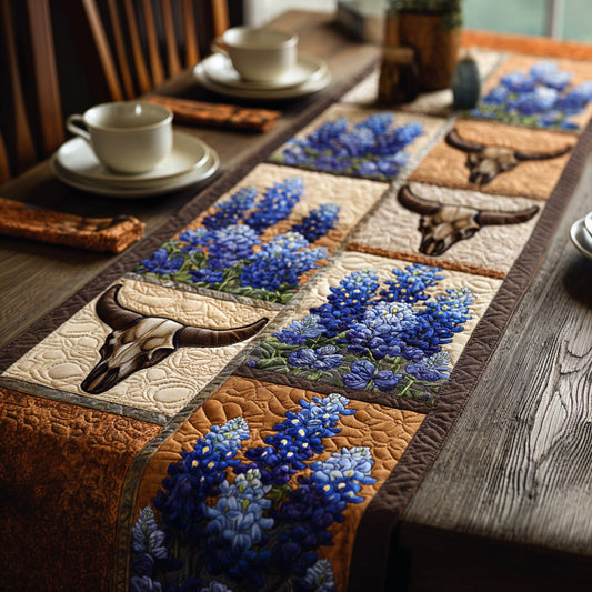Rustic Texas Quilted Table Runner NCU0LDH549