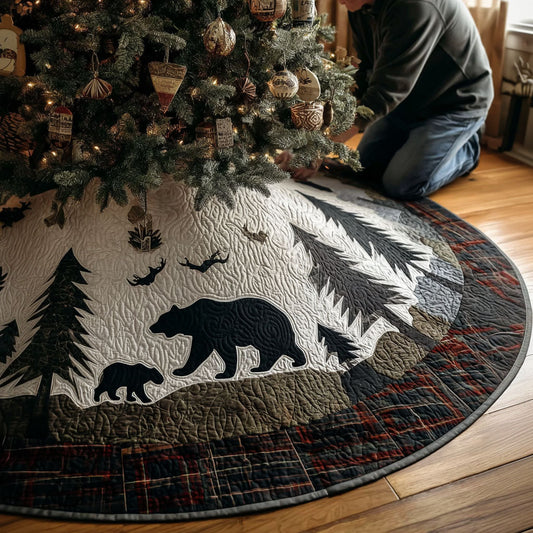Rustic Trail Legacy Christmas Quilted Tree Skirt NCU0PTT1919