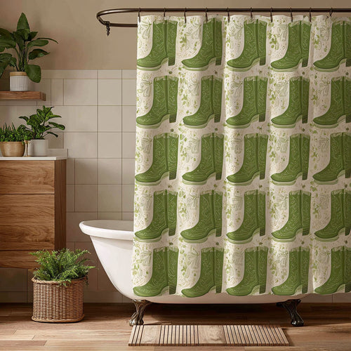 Rustic West Shower Curtain NCU0DDK2529