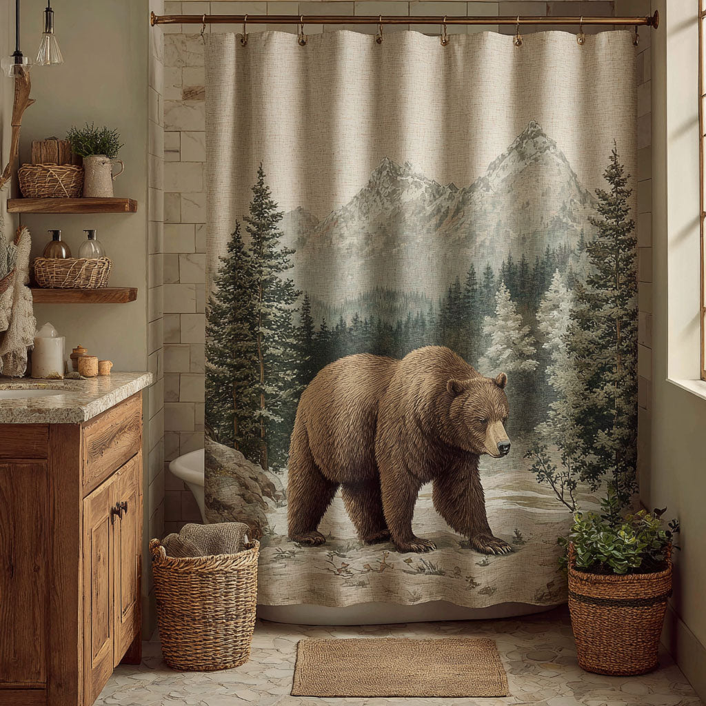 Rustic Wilds Shower Curtain NCU0DDK2455