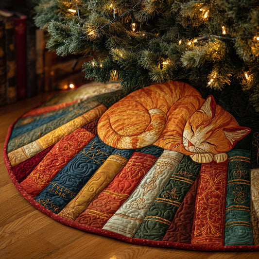 Rusty Paws Christmas Quilted Tree Skirt NCU0NTV394
