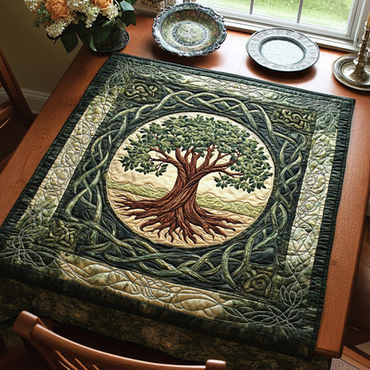 Sacred Canopy Quilted Table Topper NCU0DV604