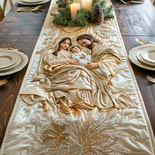 Sacred Dawn Quilted Table Runner NCU0DV1243