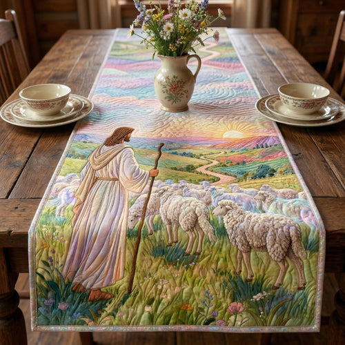 Sacred Field Quilted Table Runner NCU0NNT3071