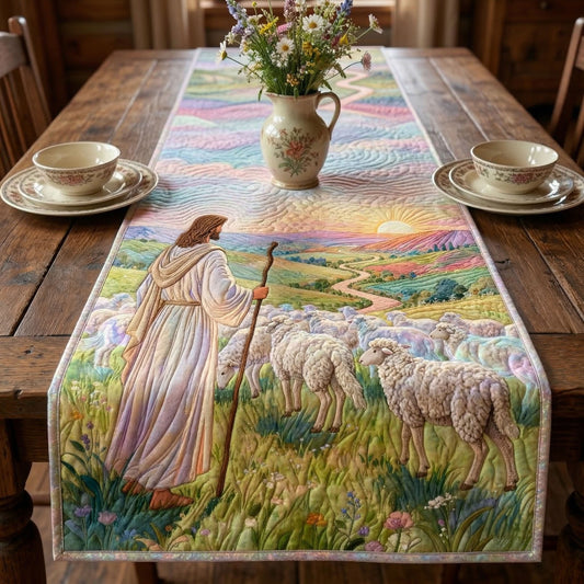 Sacred Field Quilted Table Runner NCU0NNT3071