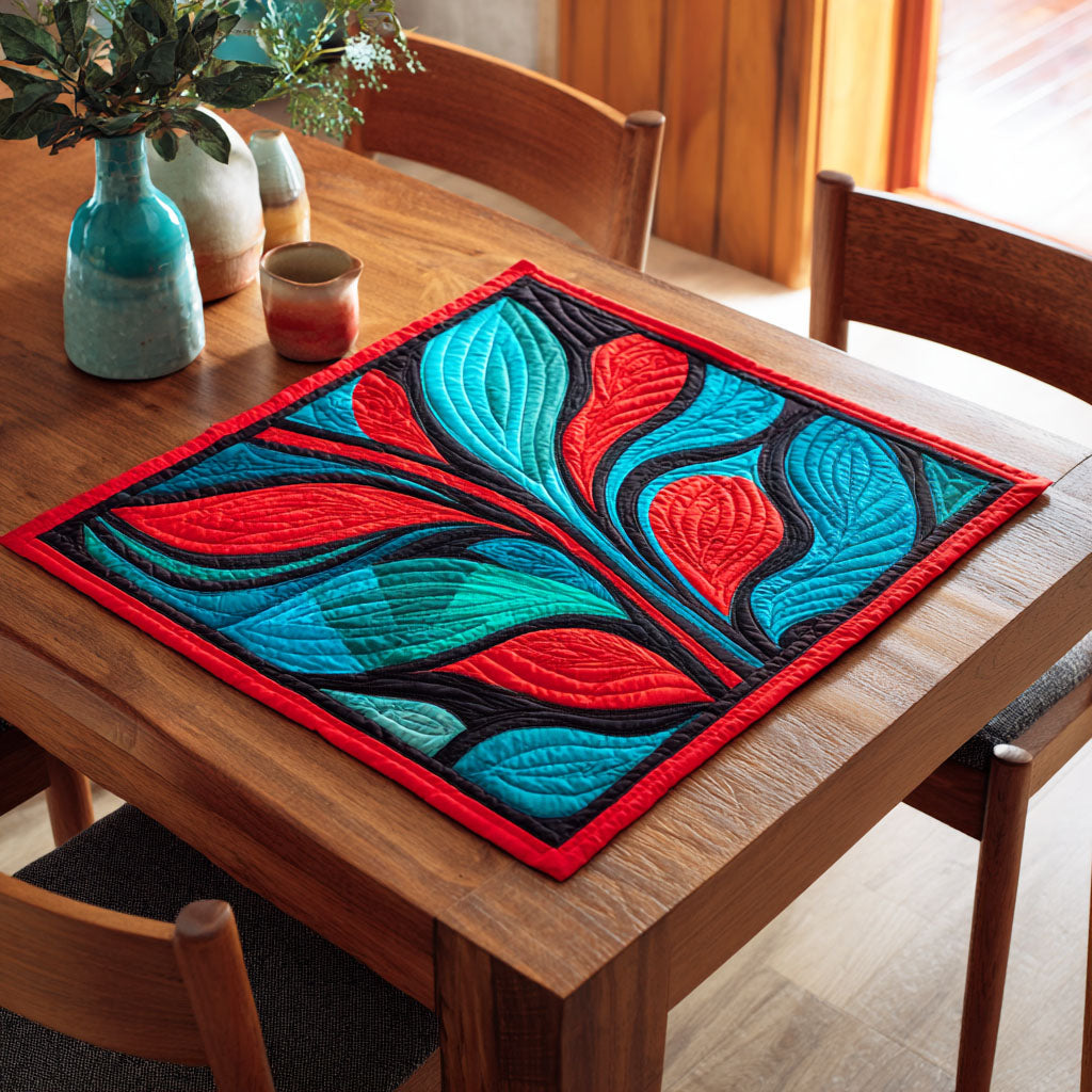 Sacred Lines Quilted Table Topper NCU0NTD287