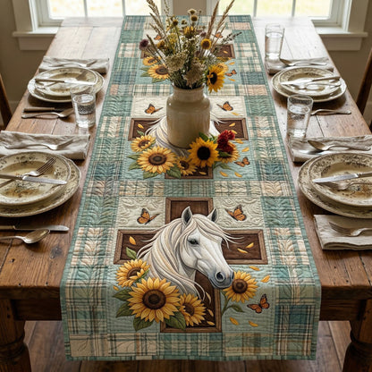 Sacred Meadow Quilted Table Runner NCU0NNT3075