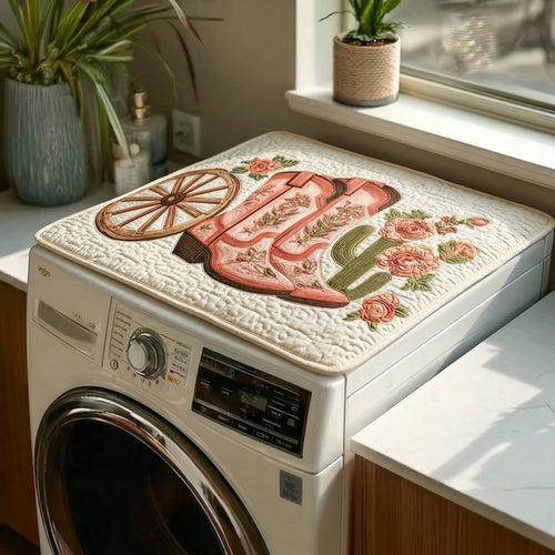 Saddle Ridge Quilted Washer And Dryer Cover NCU0NNT2664