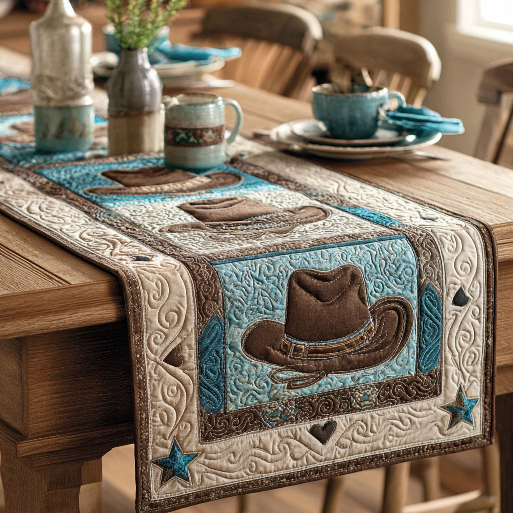 Saddle Breeze Quilted Table Runner NCU0NTV822
