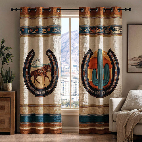 Saddle Moon Vista Quilted Curtains NCU0PTT2720
