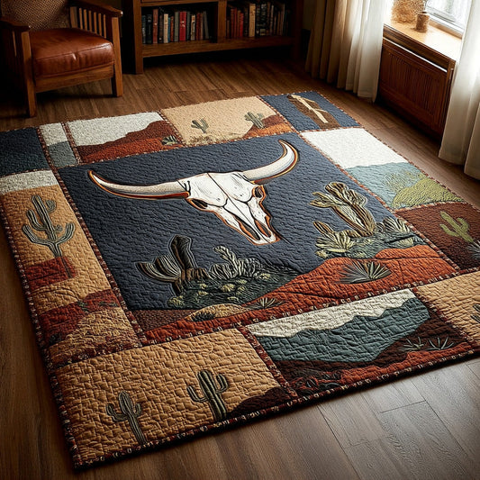 Sagebrush Longhorn Desert Area Rug NCU0LDH305