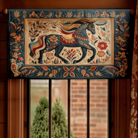 Sagebrush Rider Quilted Valance NCU0PTT1227
