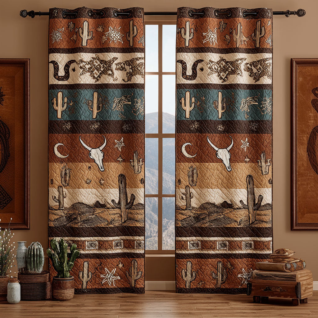 Saguaro Silence Quilted Curtains NCU0PTT2723