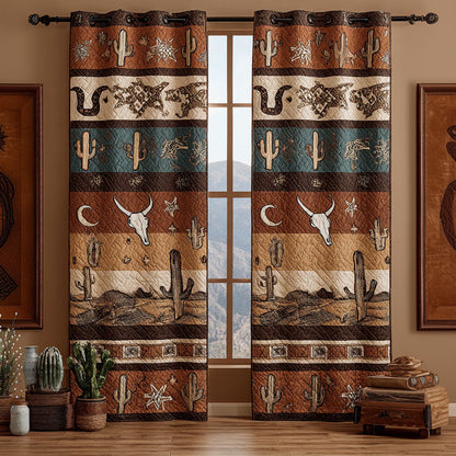 Saguaro Silence Quilted Curtains NCU0PTT2723