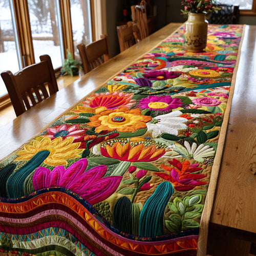 Saguaro Sun Quilted Table Runner NCU0DDK2598