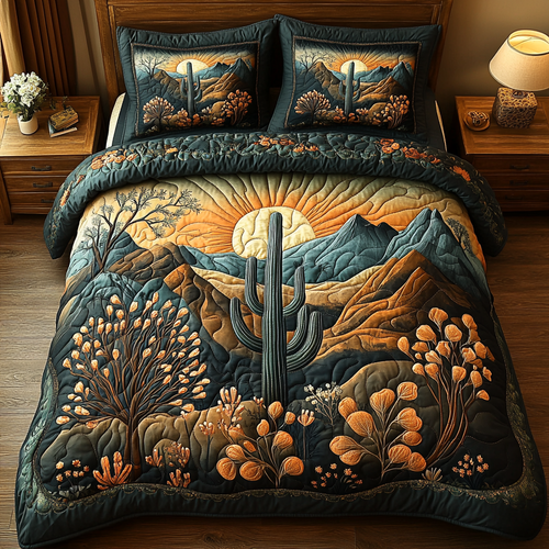 Saguaro Sunset Duvet Cover Set NCU0DV327