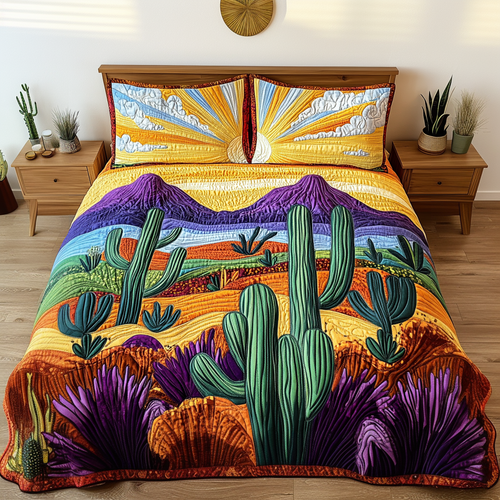 Saguaro Sunset Duvet Cover Set NCU0PVL293