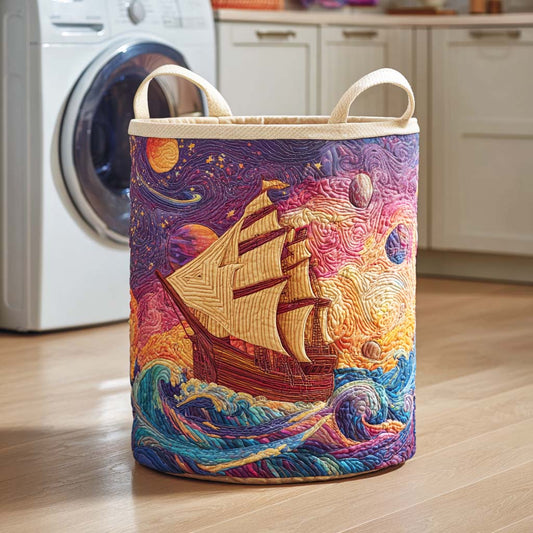 Sail Horizon Quilted Laundry Basket NCU0NTD156