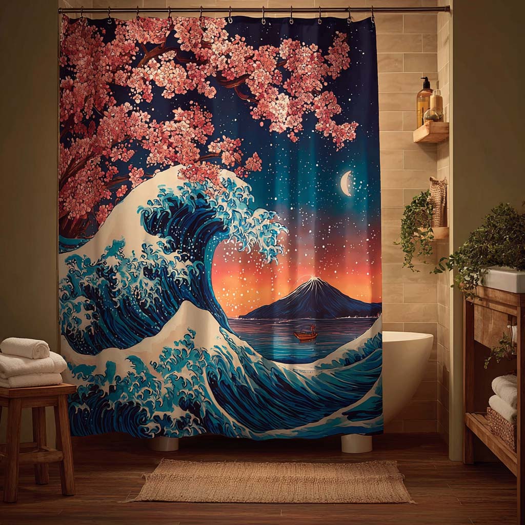 Sakura Dream  Shower Curtain NCU0DQQ0390