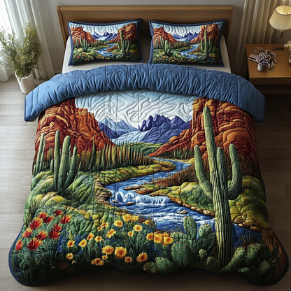 Sand Dunes Cacti Duvet Cover Set NCU0DV310