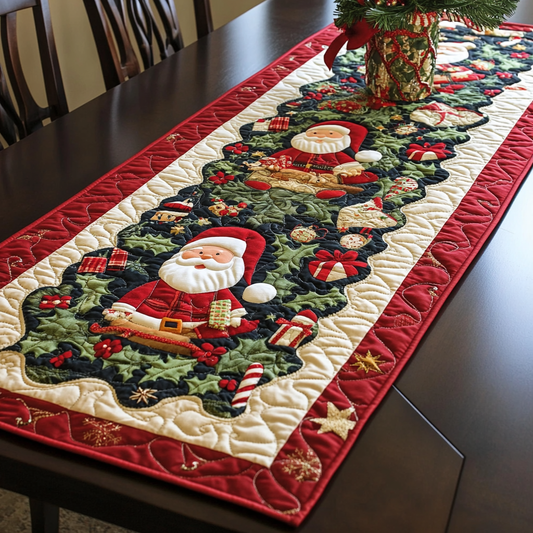 Santa Dreams Quilted Table Runner NCU0DDK1472