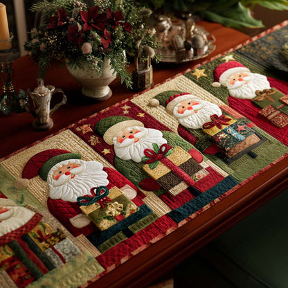 Santa Gifts Quilted Table Runner NCU0NNT1788