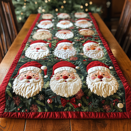 Santa Glow Quilted Table Runner NCU0DDK1475