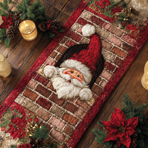 Santa Glow Quilted Table Runner NCU0NTV534