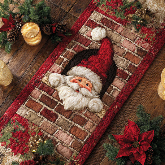 Santa Glow Quilted Table Runner NCU0NTV534