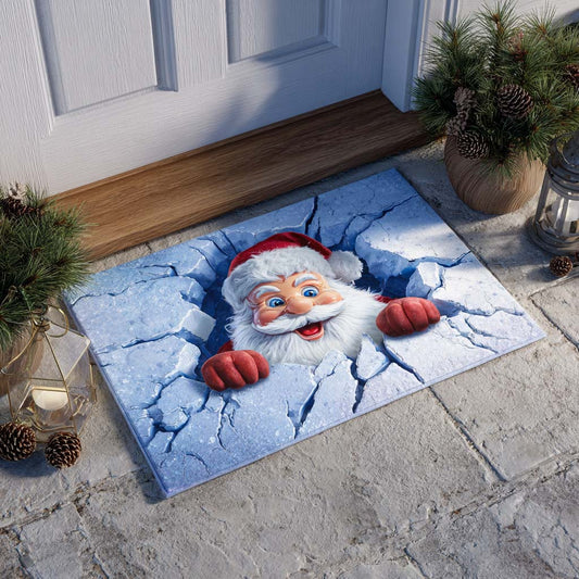 Santa Ice Crack Doormat NCU0XD1050