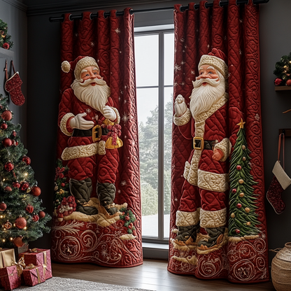Santa Light Quilted Curtains NCU0DDK1713