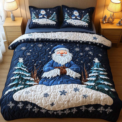 Santa Magic 3-Piece Quilted Bedding Set NCU0NNT1777