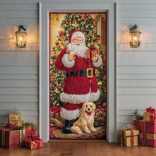 Santa Wonder Quilted Door Cover NCU0DK10950